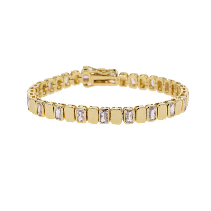 Baguette Bezel Bracelet