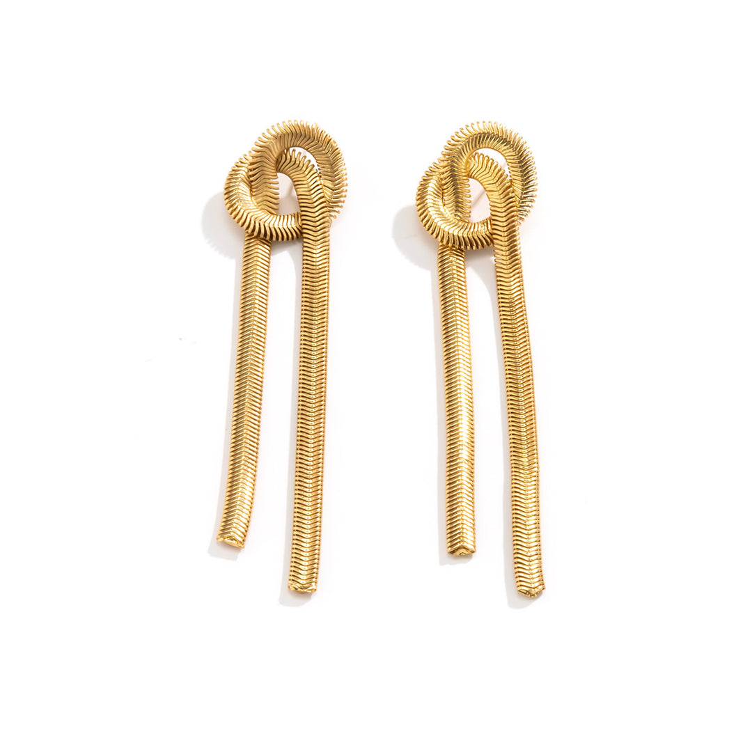 Knot Drop Earrings