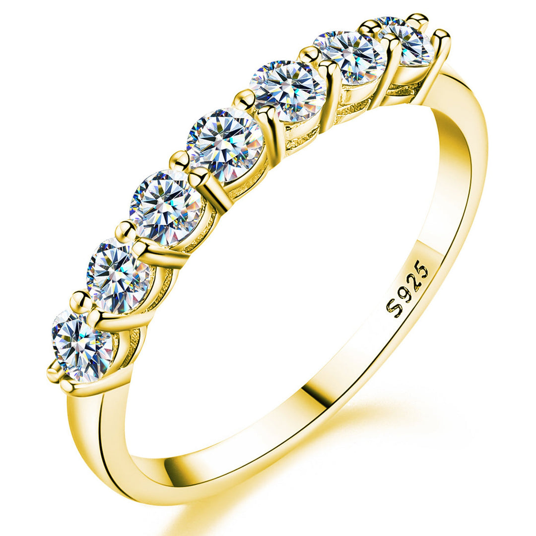 7 stone diamond eternity