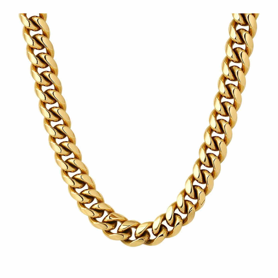 Gold 10mm Miami Cuban Link Chain