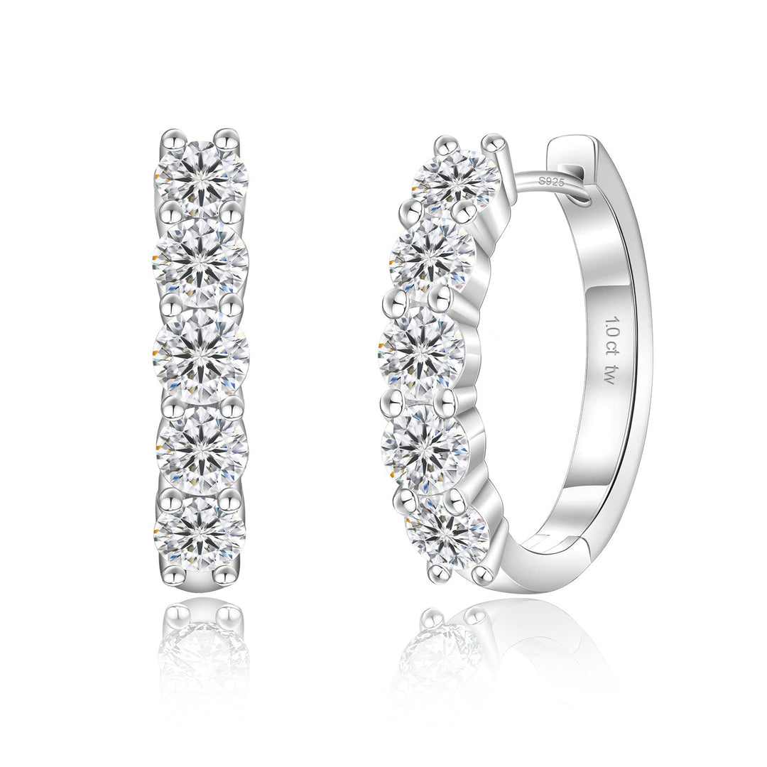White Gold Mini Hoop