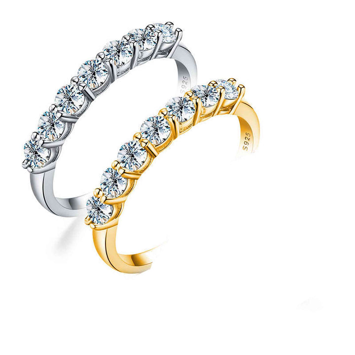 7 stone diamond eternity