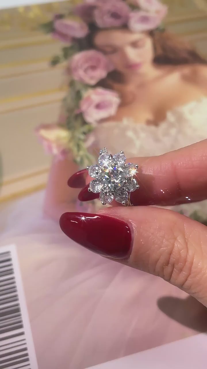 1 carat gold flower