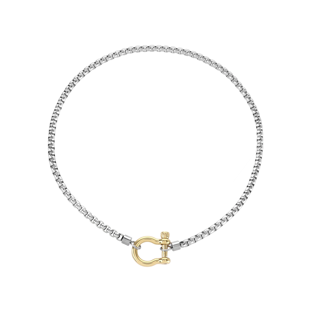 Horseshoe Silver Necklace