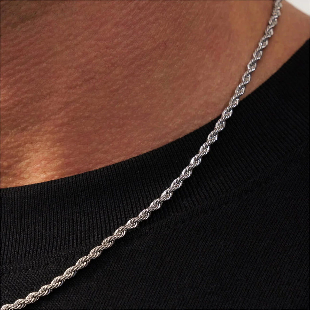 3mm Rope Chain (Silver)