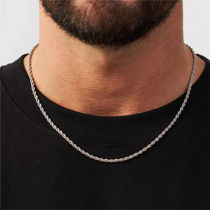 3mm Rope Chain (Silver)