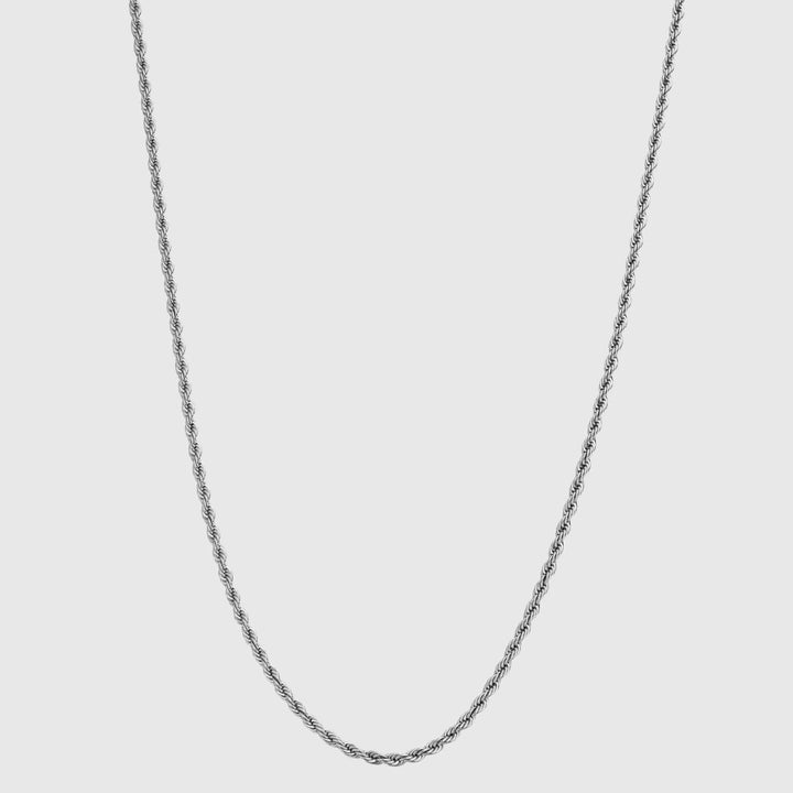 3mm Rope Chain (Silver)