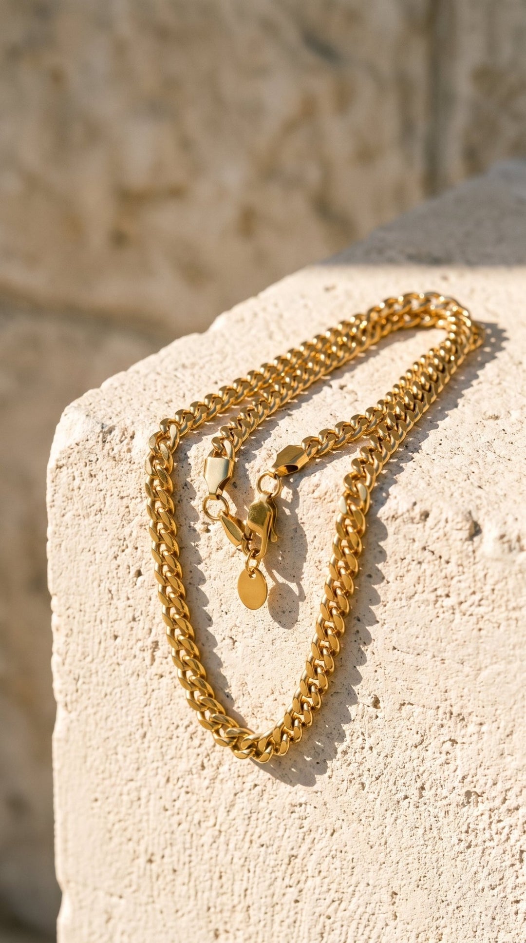 6mm Gold Cuban Link Chain - iceandgold