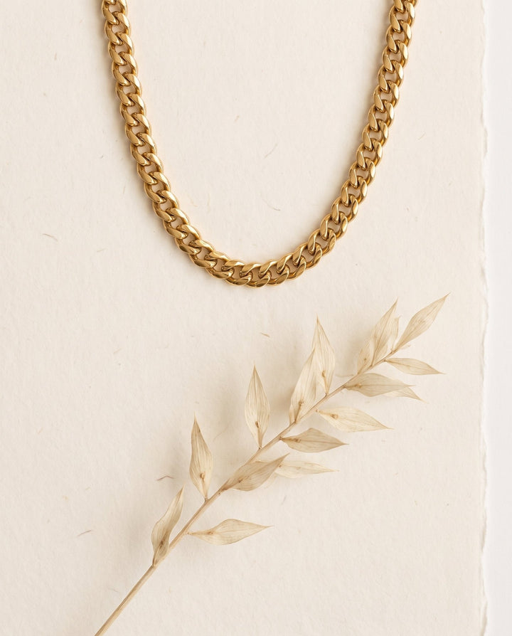 6mm Gold Cuban Link Chain - iceandgold