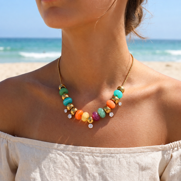 Color Pop Gem Necklace