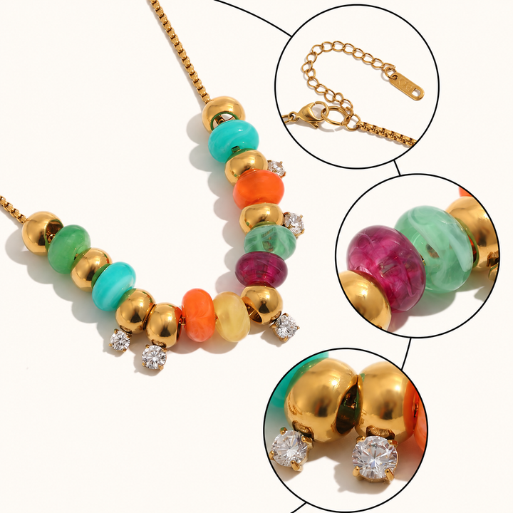 Color Pop Gem Necklace