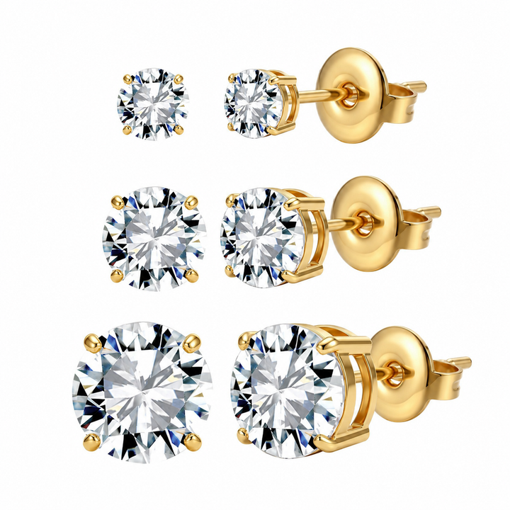 Gold Stud Set