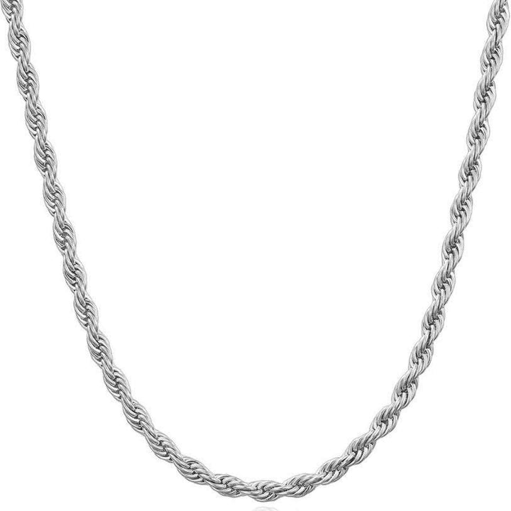 6mm Rope Chain (Silver)