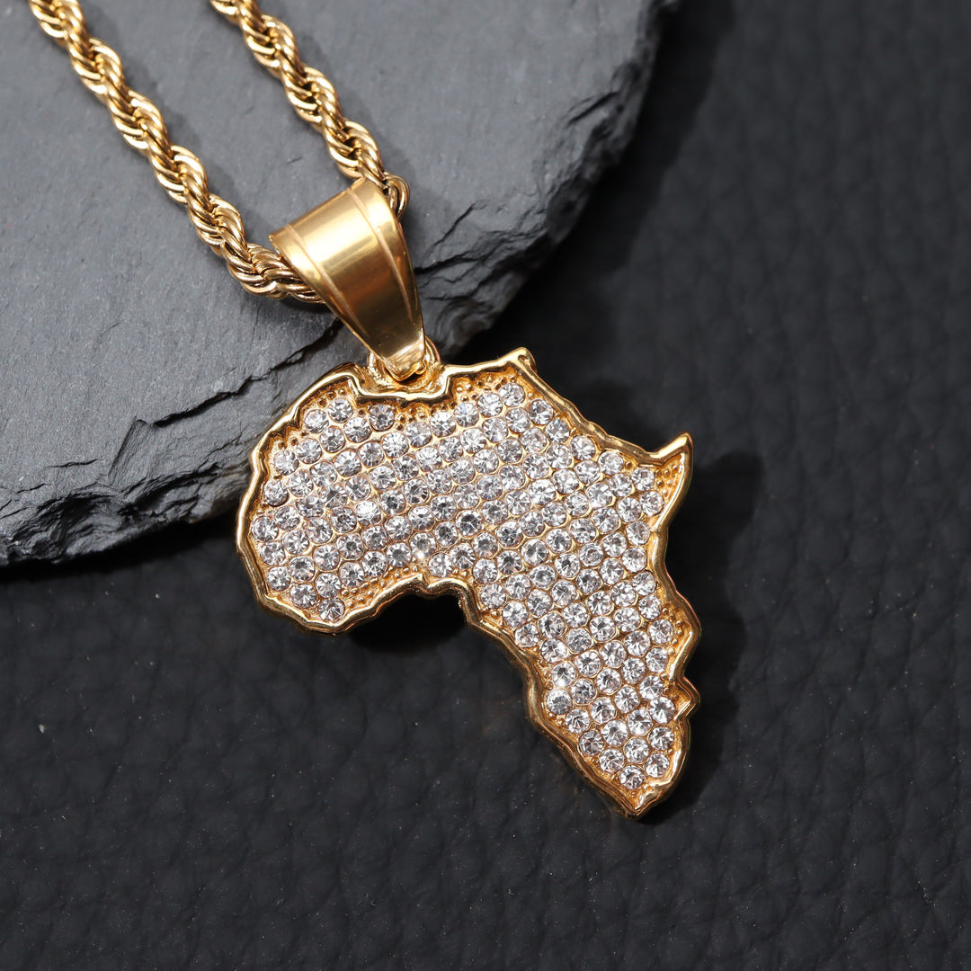 Africa Pendant Necklace