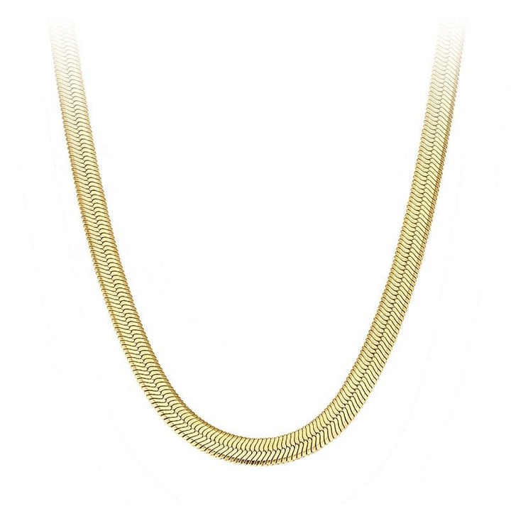 Gold Herringbone Chain