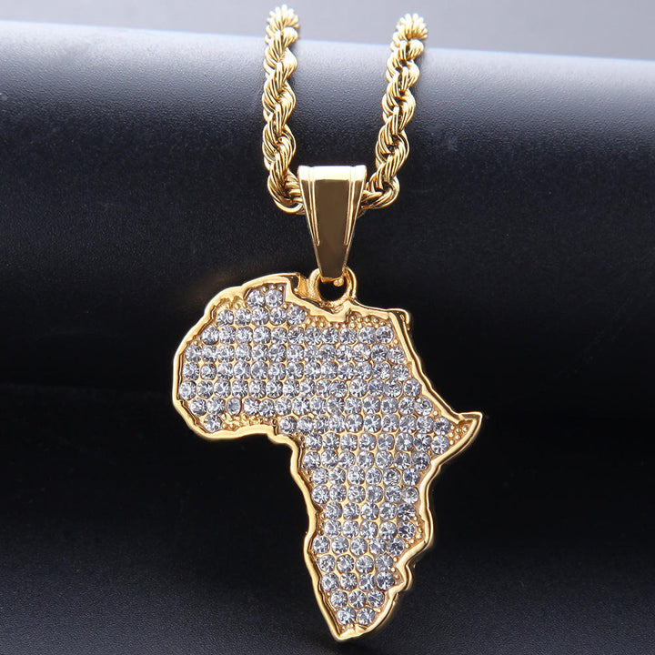 Africa Pendant Necklace