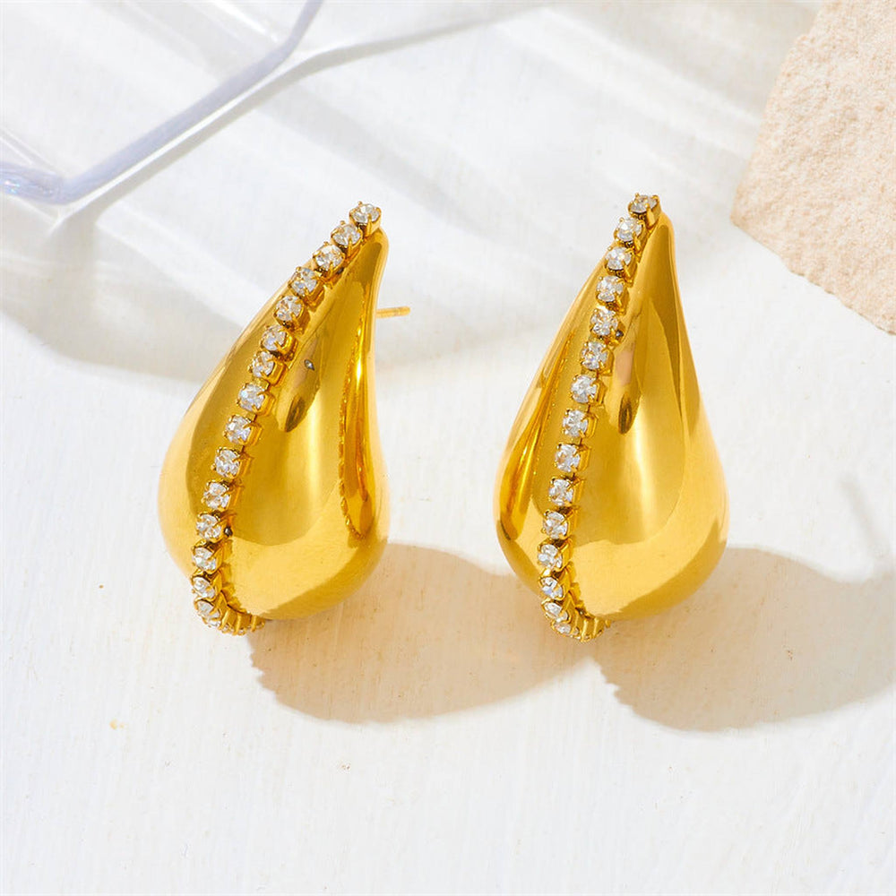 Ice & Gold Tear Drop Earrings - iceandgold