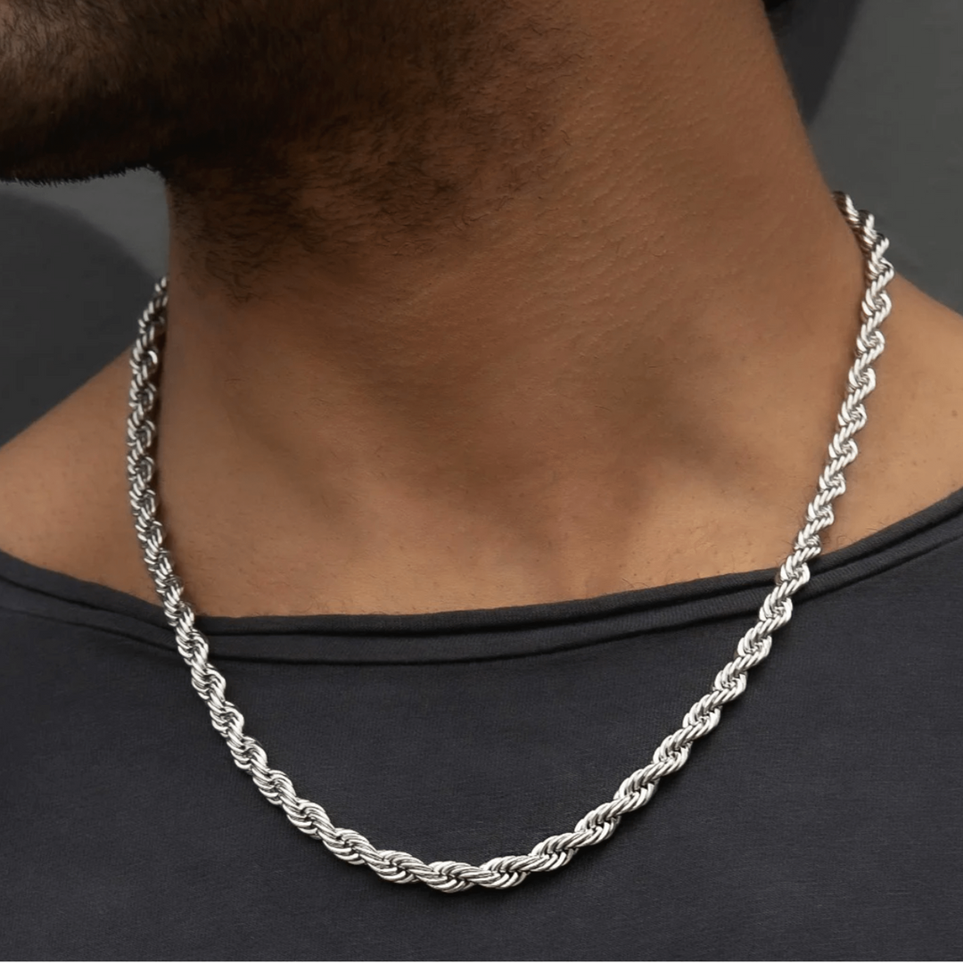 6mm Rope Chain (Silver)