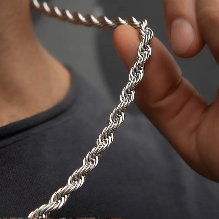 6mm Rope Chain (Silver)