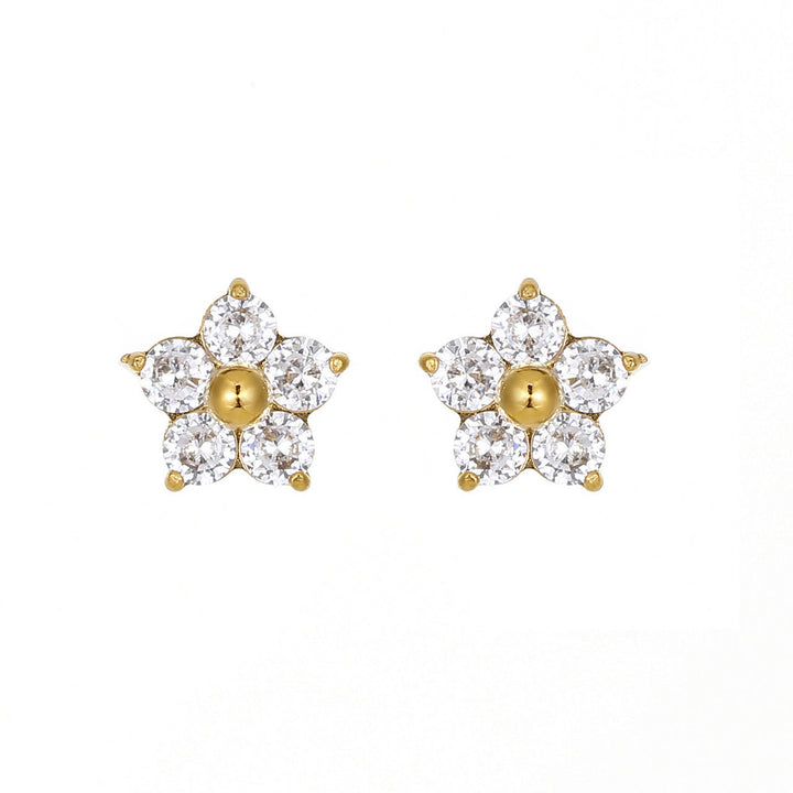 Mini Flower Stud Earrings