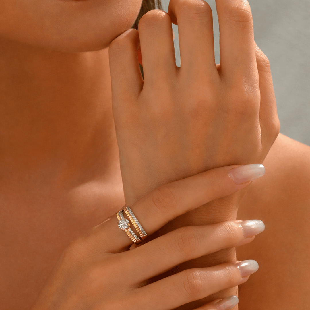 Fused Engagement Ring - iceandgold