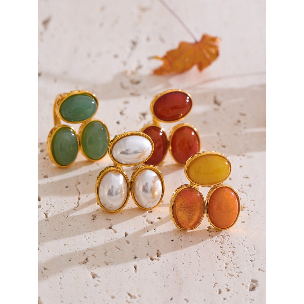 Gemstone Ring - iceandgold