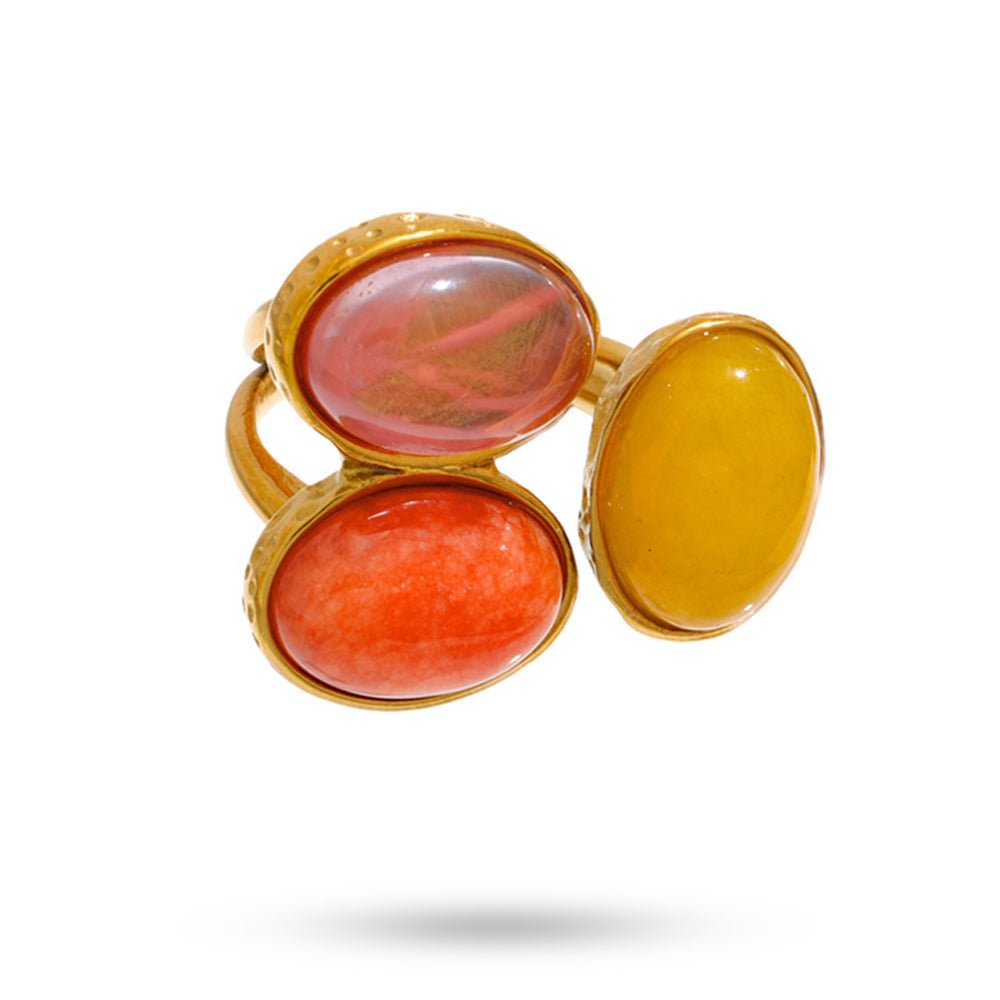 Gemstone Ring - iceandgold