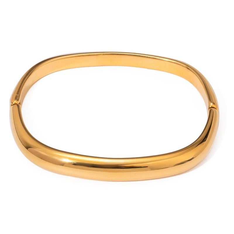 Gold Square Bracelet - iceandgold
