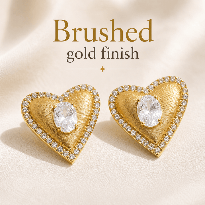 Heart Earrings - iceandgold