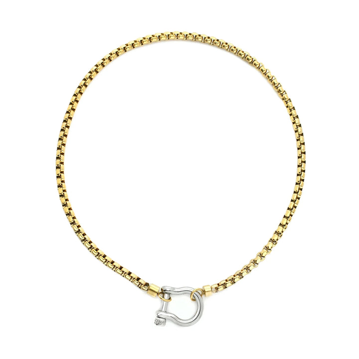 Horseshoe Gold Necklace