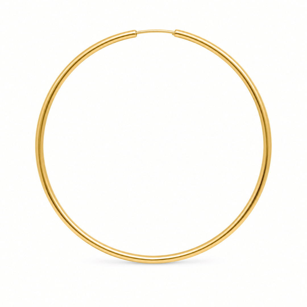 Infinity Hoop Earrings - iceandgold
