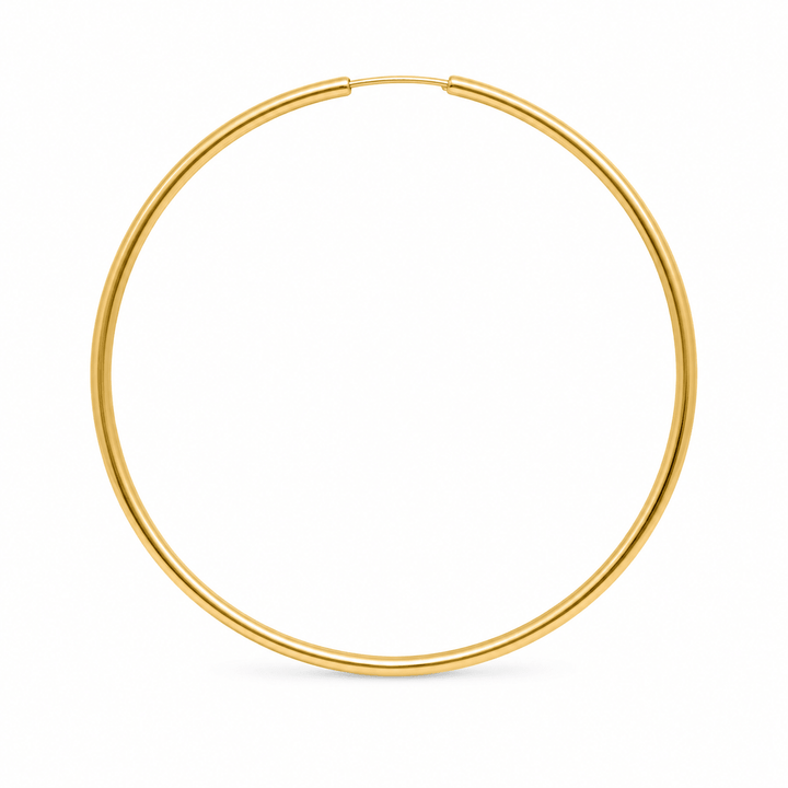 Infinity Hoop Earrings - iceandgold