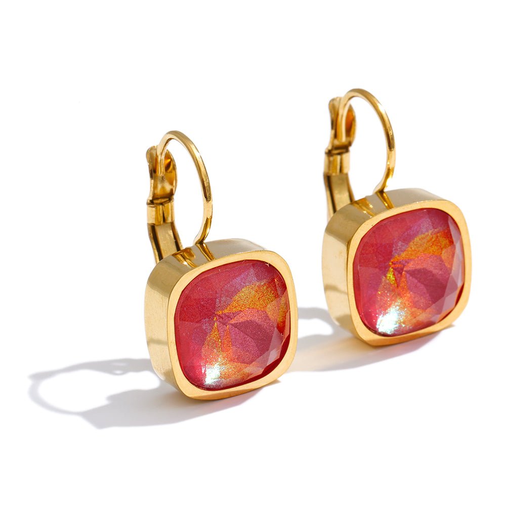 Pastel Gem Earrings - iceandgold