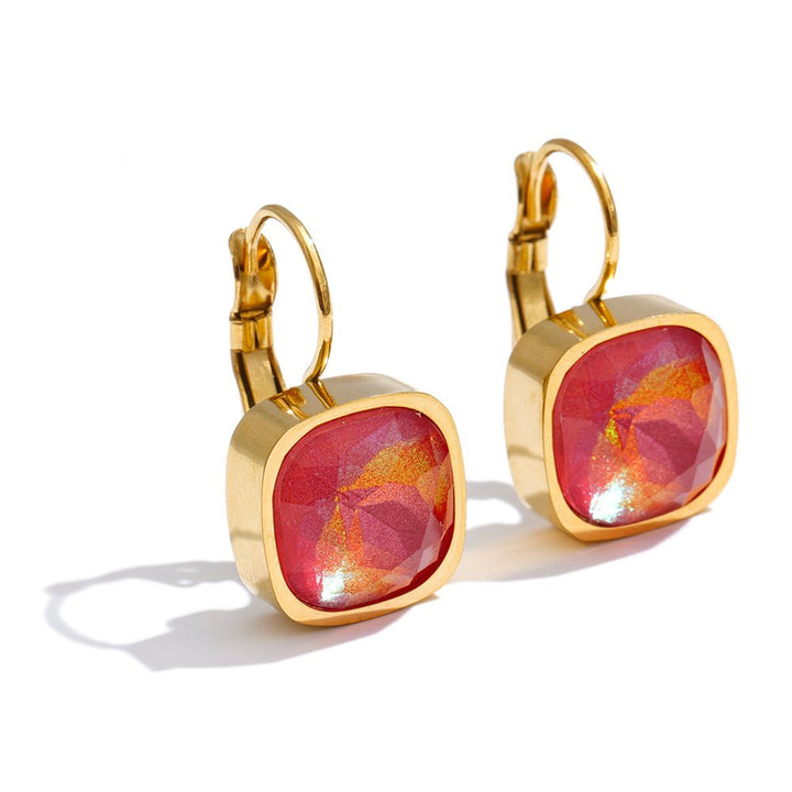 Pastel Gem Earrings - iceandgold