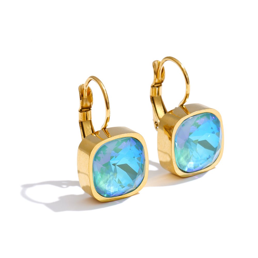 Pastel Gem Earrings - iceandgold