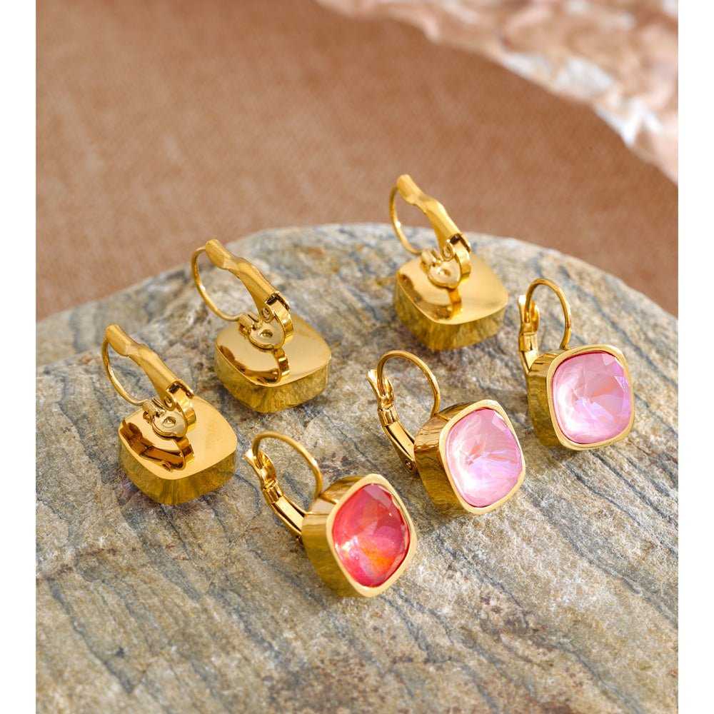 Pastel Gem Earrings - iceandgold