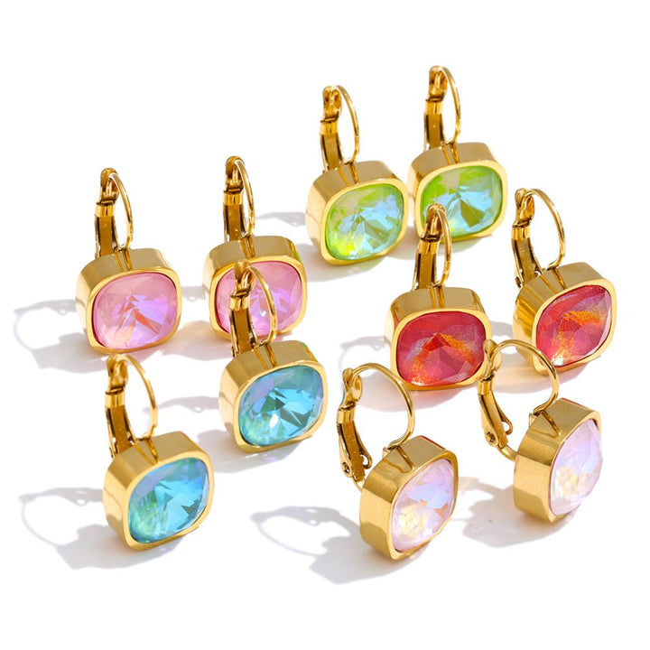 Pastel Gem Earrings - iceandgold