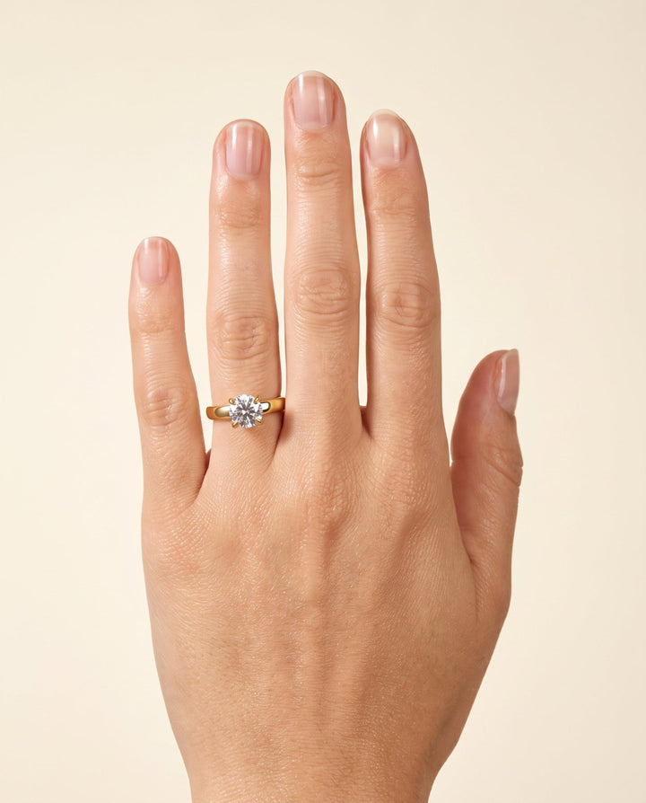 The One Engagement Ring - iceandgold